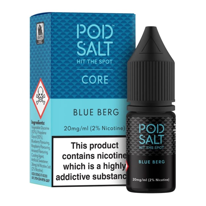 Blue Berg, Pod Salt Core 10ml [1]