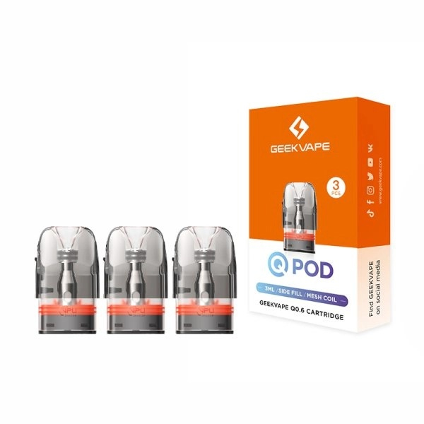 Cartus Wenax Q 0.6ohm Mesh 3ml, Geekvape [2]