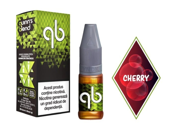 Cherry 12 mg/ml, Quinn`s Blend Green 10ml [1]
