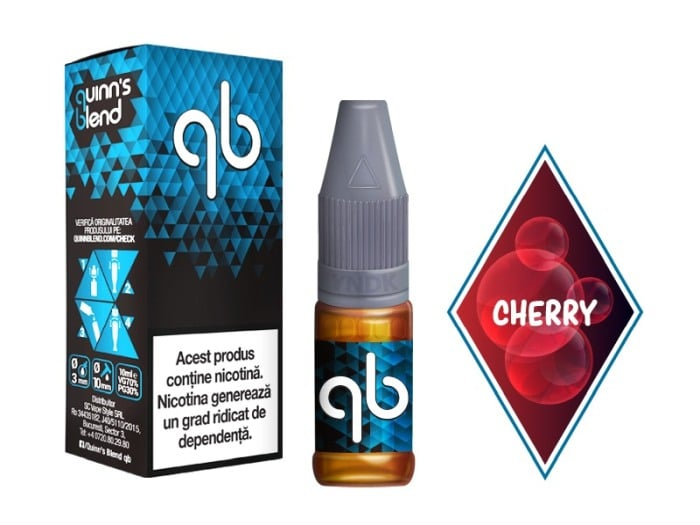 Cherry 18 mg/ml, Quinn`s Blend Blue 10ml [1]