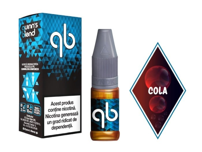 Cola 12 mg/ml, Quinn`s Blend Blue 10ml [1]