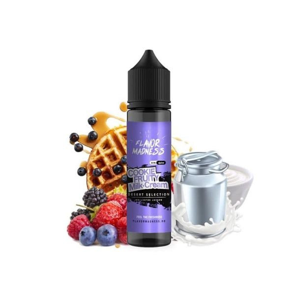 Cookie Fruit Milk Cream, Flavor Madness 30ml [1]