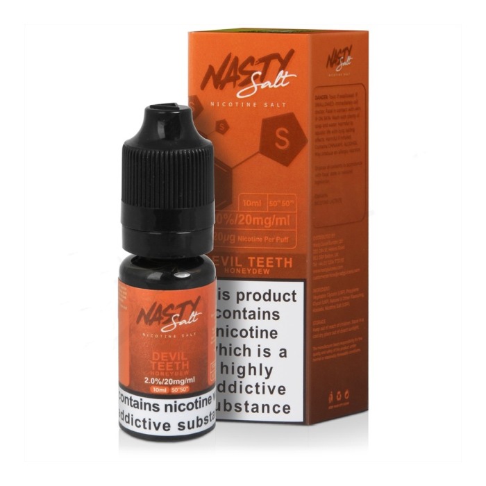 Devil Teeth - Fat Boy, Nasty Juice Salt 10ml [1]