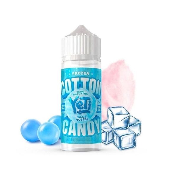 Frozen Cotton Candy Blue Bubble, Yeti 100ml [1]