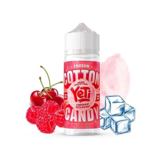 Frozen Cotton Candy Cherry Strawbs, Yeti 100ml [1]