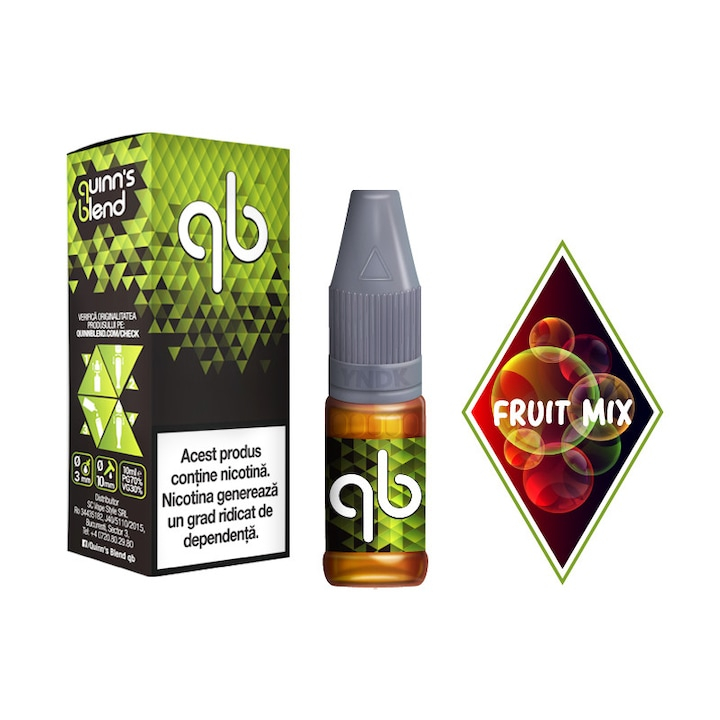Fruit Mix 12 mg/ml, Quinn`s Blend Green 10ml [1]