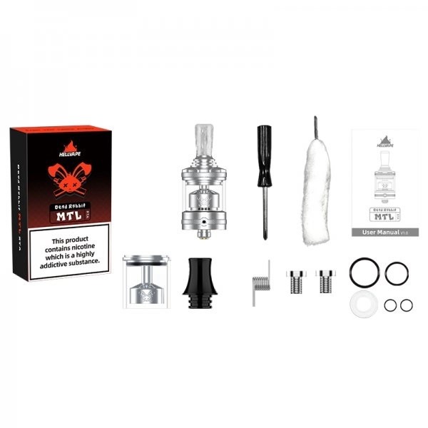 Hellvape Dead Rabbit MTL RTA 2ml/4ml SS [6]