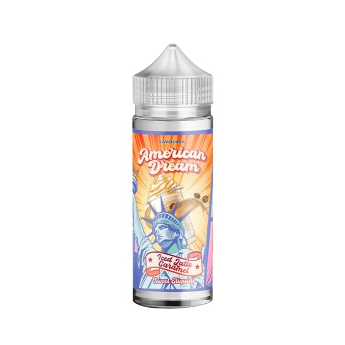 Iced Latte Caramel, American Dream Savourea 100ml [2]