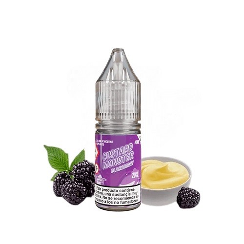 Jam Monster Salt, Custard Blackberry  10ml [1]