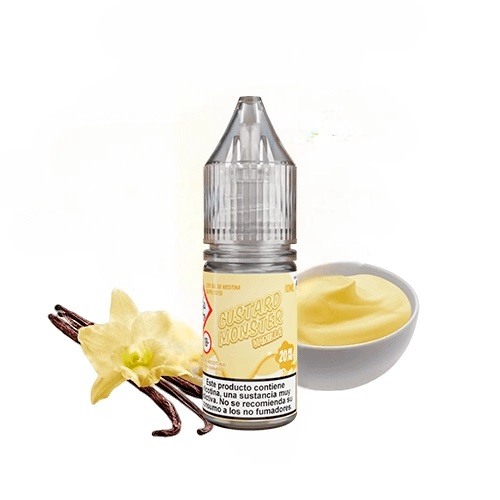 Jam Monster Salt, Custard Vanilla 10ml [1]