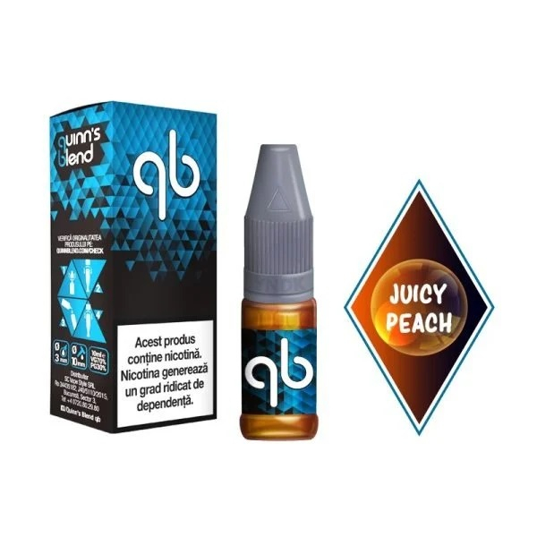 Juicy Peach 6 mg/ml, Quinn`s Blend 10ml [1]
