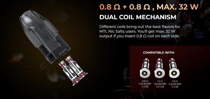 Kit Caliburn Explorer 1000mah Negru, Uwell [6]