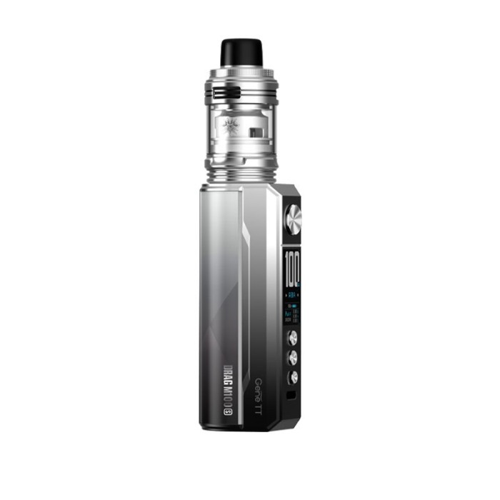 Kit Drag M100S Silver+Black, VooPoo [1]