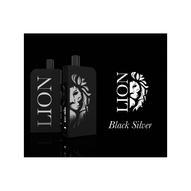 Kit LION Pod 1900mAh, La Tabaccheria - Black Silver [2]