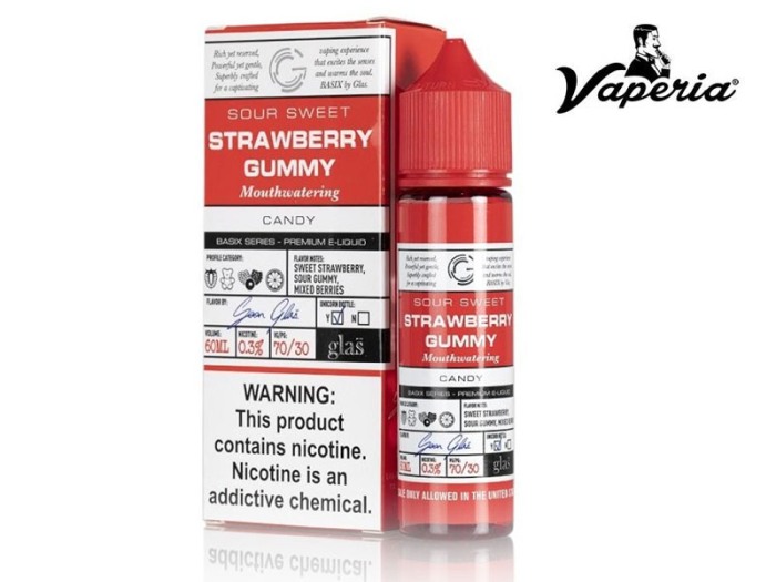 STRAWBERRY GUMMY, GLAS 60ml [1]
