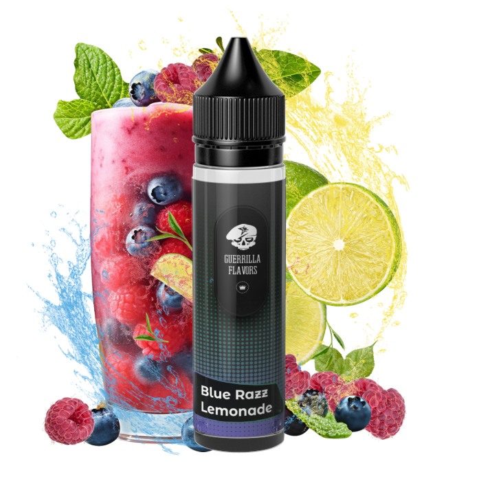 Lichid Guerilla Puff Bar 40ml - Blue Razz Lemonade [1]