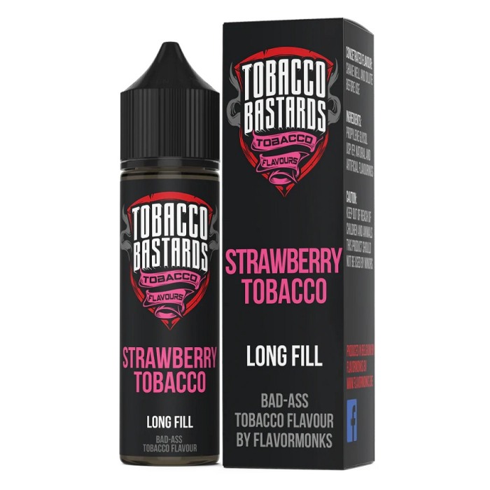 Long Fill Strawberry Tobacco 20ml, Tobacco Bastards [1]