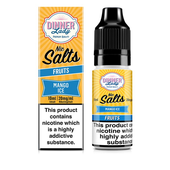 Mango Ice, Dinner Lady Salts 10ml [1]