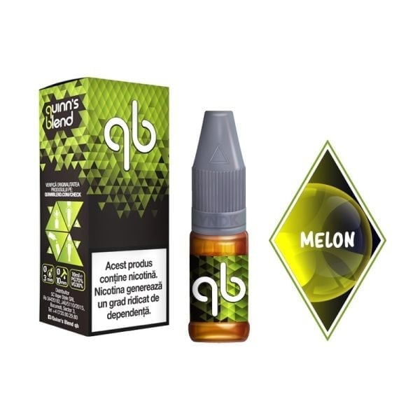 Melon 18 mg/ml, Quinn`s Blend Green 10ml [1]
