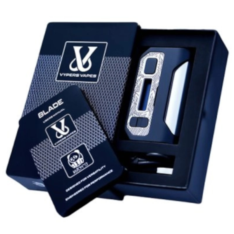 Mod Blade 60, Electric Vypers Vapes X Wick'd - Black Silve [4]
