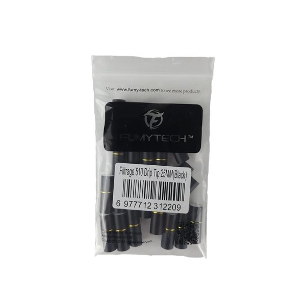 Mustiuc 510 Filtru (25mm), Fumytech - Negru [3]