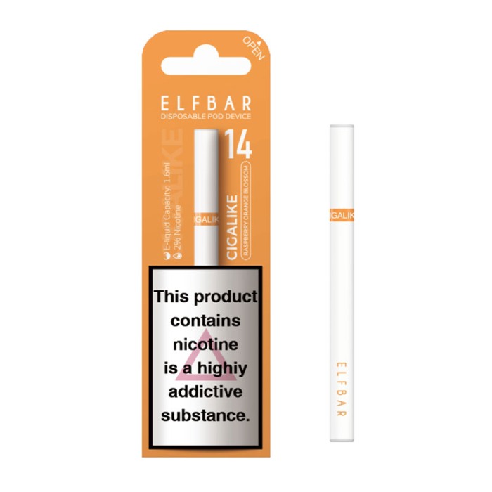 Raspberry Orange Blossom Cigalike 2%, Elf Bar [3]
