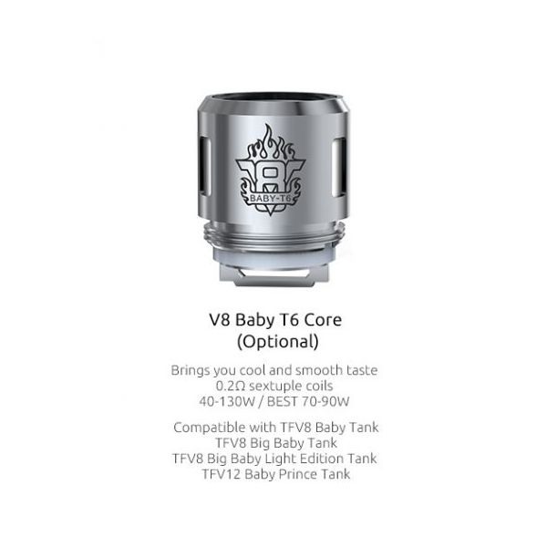 Rezistenta TFV8 / V8 Baby T6, Smok [1]