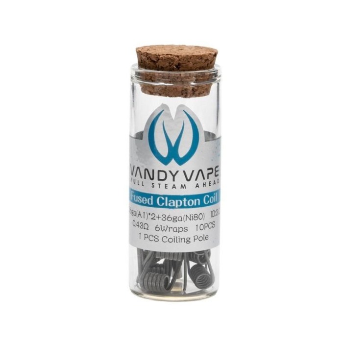 Rezistente Fused Clapton 26ga(A1)*2+36ga(Ni80), Vandy Vape [2]