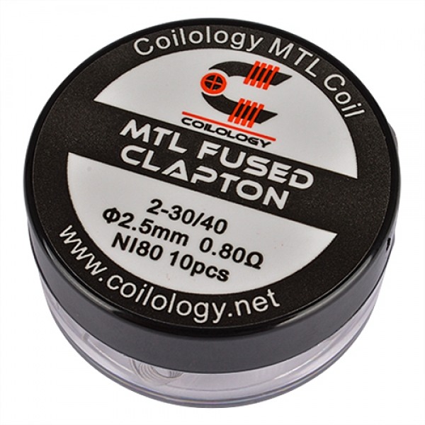 Rezistente MTL Fused Clapton Ni80 0.8ohm, Coilology [2]