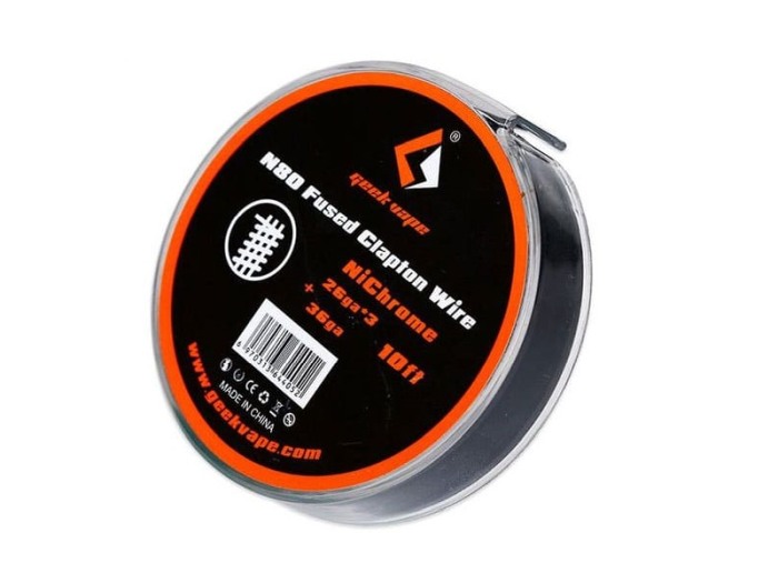 Rola Ni80 Fused Clapton Wire (26GAx3+36GA), GeekVape [1]