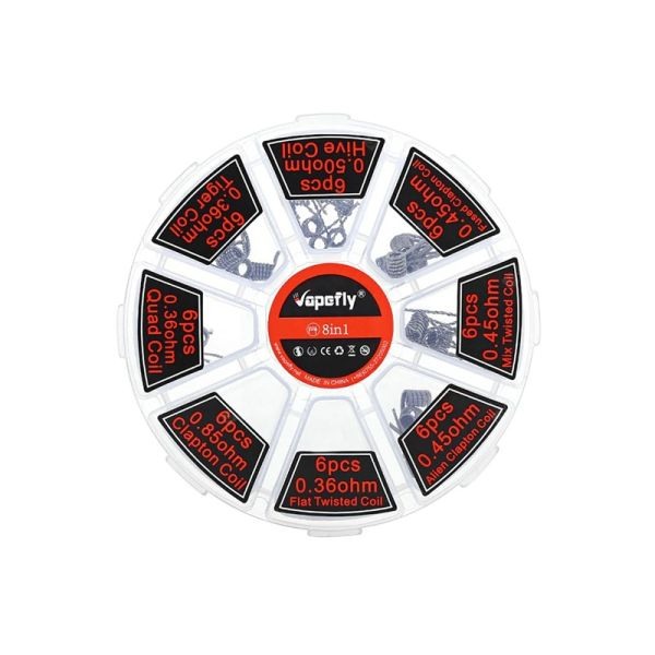Set Rezistente Kanthal 8 in 1, Vapefly [2]