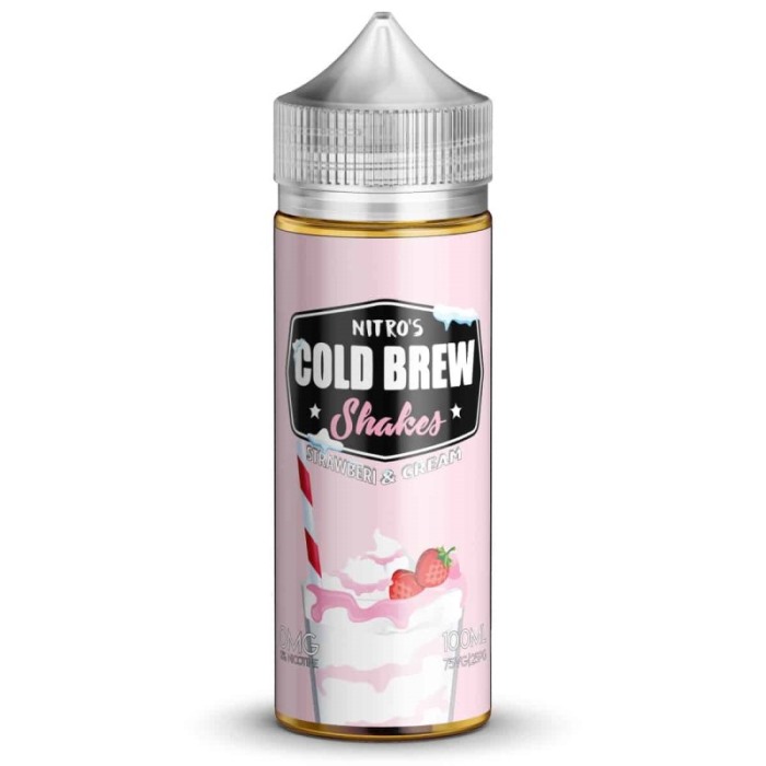 Strawberies&Cream, Nitro's Cold Brew Smoothies 100ml [2]
