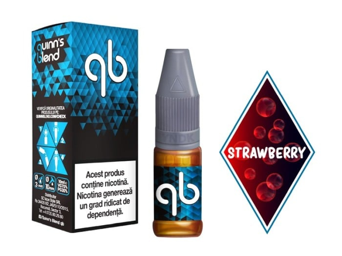 Strawberry 12 mg/ml, Quinn`s Blend Blue 10ml [1]