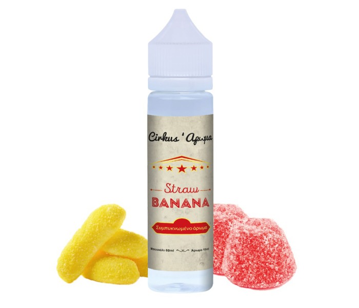 Strawberry Banana Candy, Cirkus 40ml [1]
