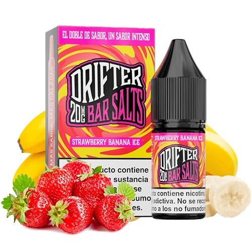 Strawberry Banana Ice, Juice Sauz Drifter Bar Salts 10ml [1]
