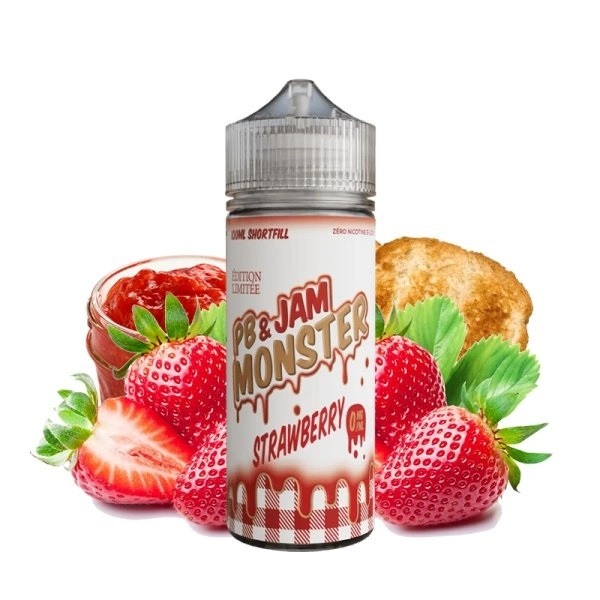 Strawberry PB & Jam Monster, Monster Vape Labs 100ml [1]