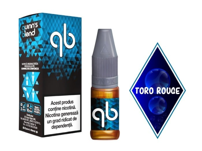 Toro Rouge 6 mg/ml, Quinn`s Blend Blue 10ml [1]