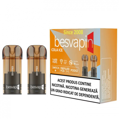 Besvapin - 2 X POD besvapin COLA ICE 20MG
