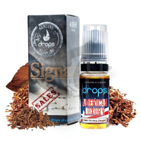 Drop - American Luxury, Drops NicSalt 10ml
