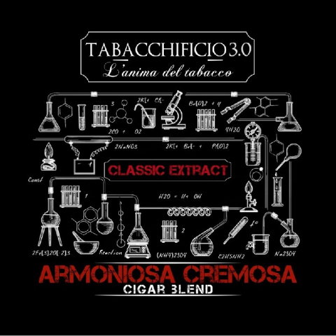 Tabacchifcio 3.0 - Aroma Armoniosa Cremosa - Cigar Blends  20ml, Tabacchificio 3.0