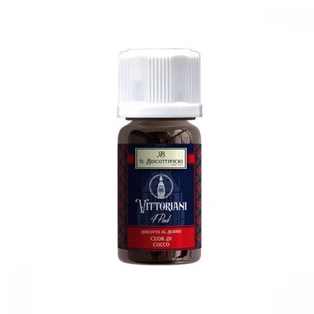 Il Biscottificio - Aroma Cuor di Cocco Vittoriani 4Pod, Il Biscottificio