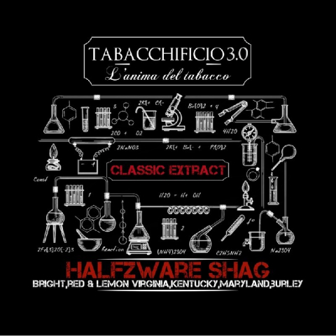 Tabacchifcio 3.0 - Aroma Halfzware Shag - Classic Blends 20ml, Tabacchificio 3.0