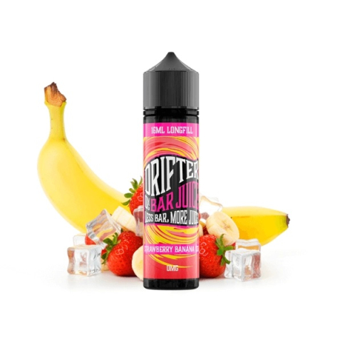 Lichide - Aroma Strawberry Banana Ice , Juice Sauz Drifter Bar 16ml