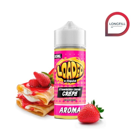 Noutati - Aroma Strawberry Cream Crepe, Loaded 30ml
