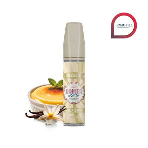 D-F - Aroma Vanilla Custard, Dinner Lady 14ml
