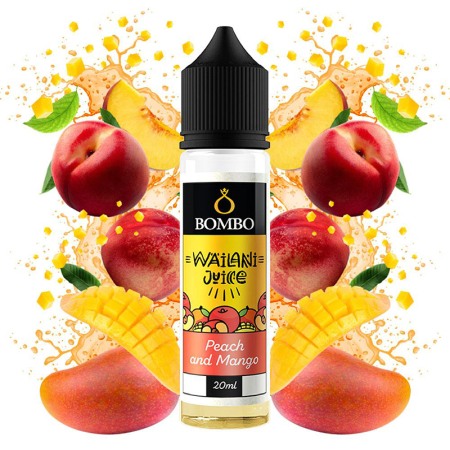 Bombo - Aroma Wailani Juice Peach and Mango, Bombo 20ml