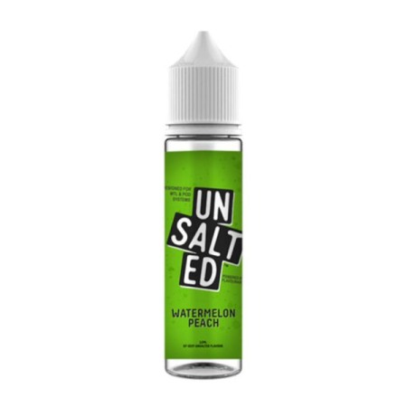 Unsalted - Aroma Watermelon Peach, Unsalted 12 ml