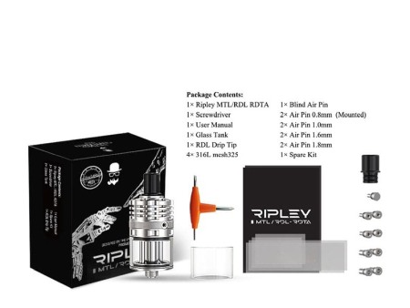 Atomizor Ripley RDTA, Ambition Mods and The Vaping Gentleman [3]