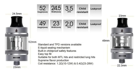 Atomizor Tigon 2ml, Aspire [1]
