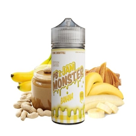 Monster Vape Labs - Banana PB & Jam Monster, Monster Vape Labs 100ml